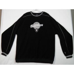Vintage Oakland Raiders Sz XL NFL‎ Crewneck Sweatshirt Pro Player Logo Fleece